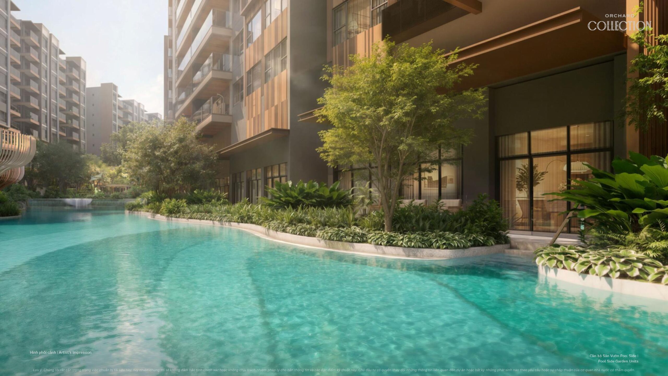 Căn hộ sân vườn phân khu Orchard Collection dự án Sycamore