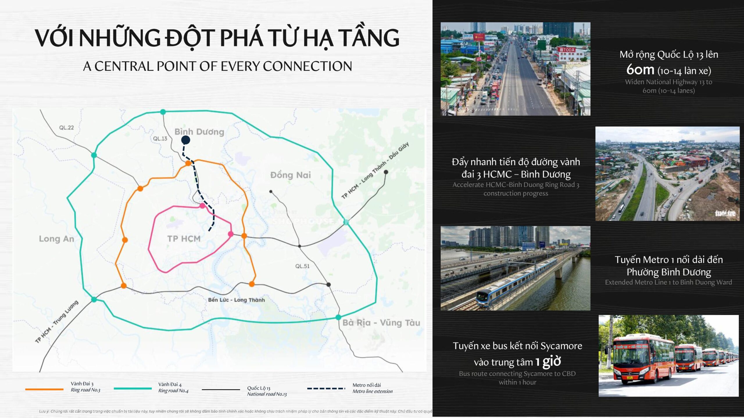 Đột phá hạ tầng dự án Sycamore