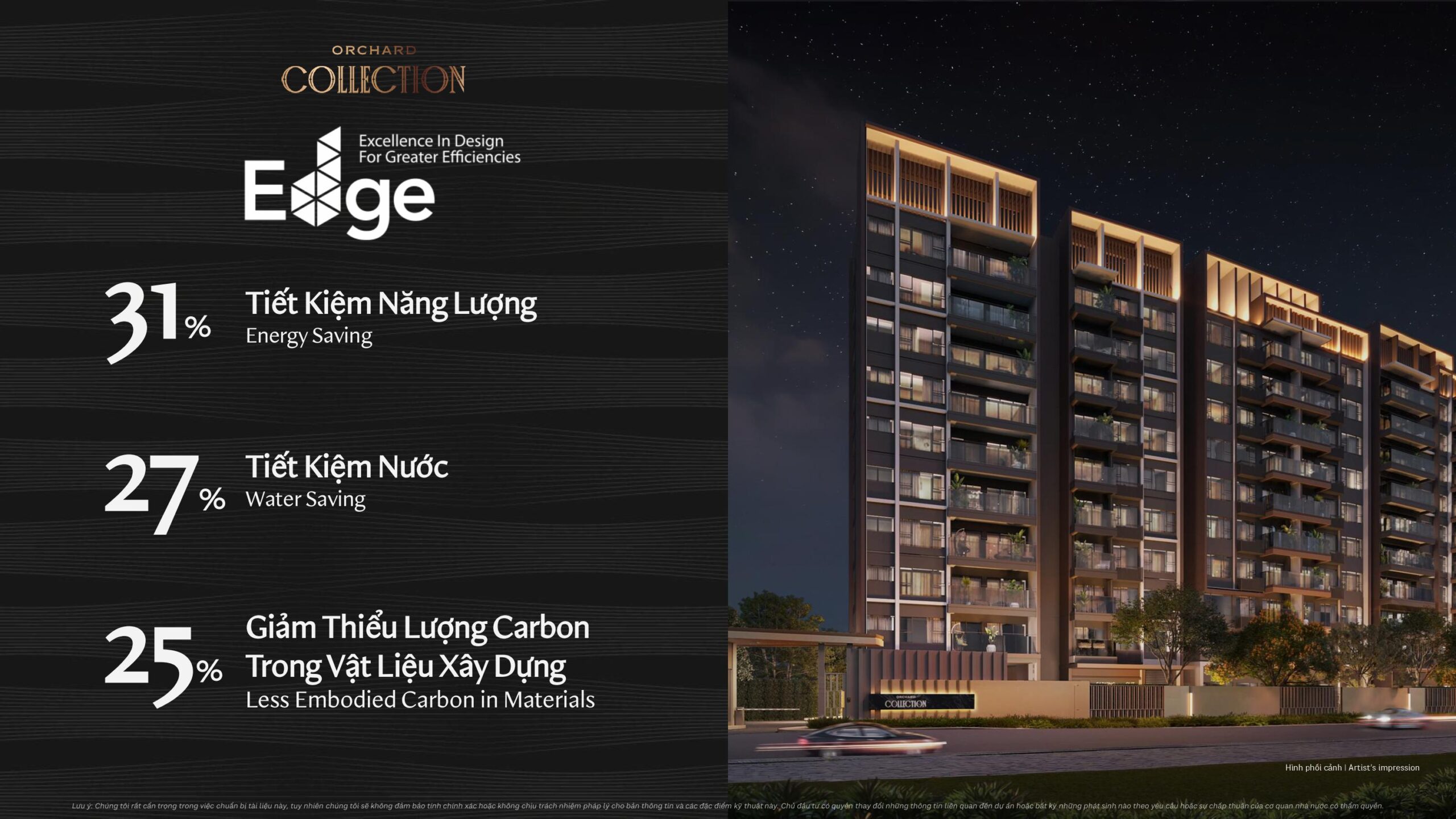 Giá trị cốt lõi phân khu Orchard Collection