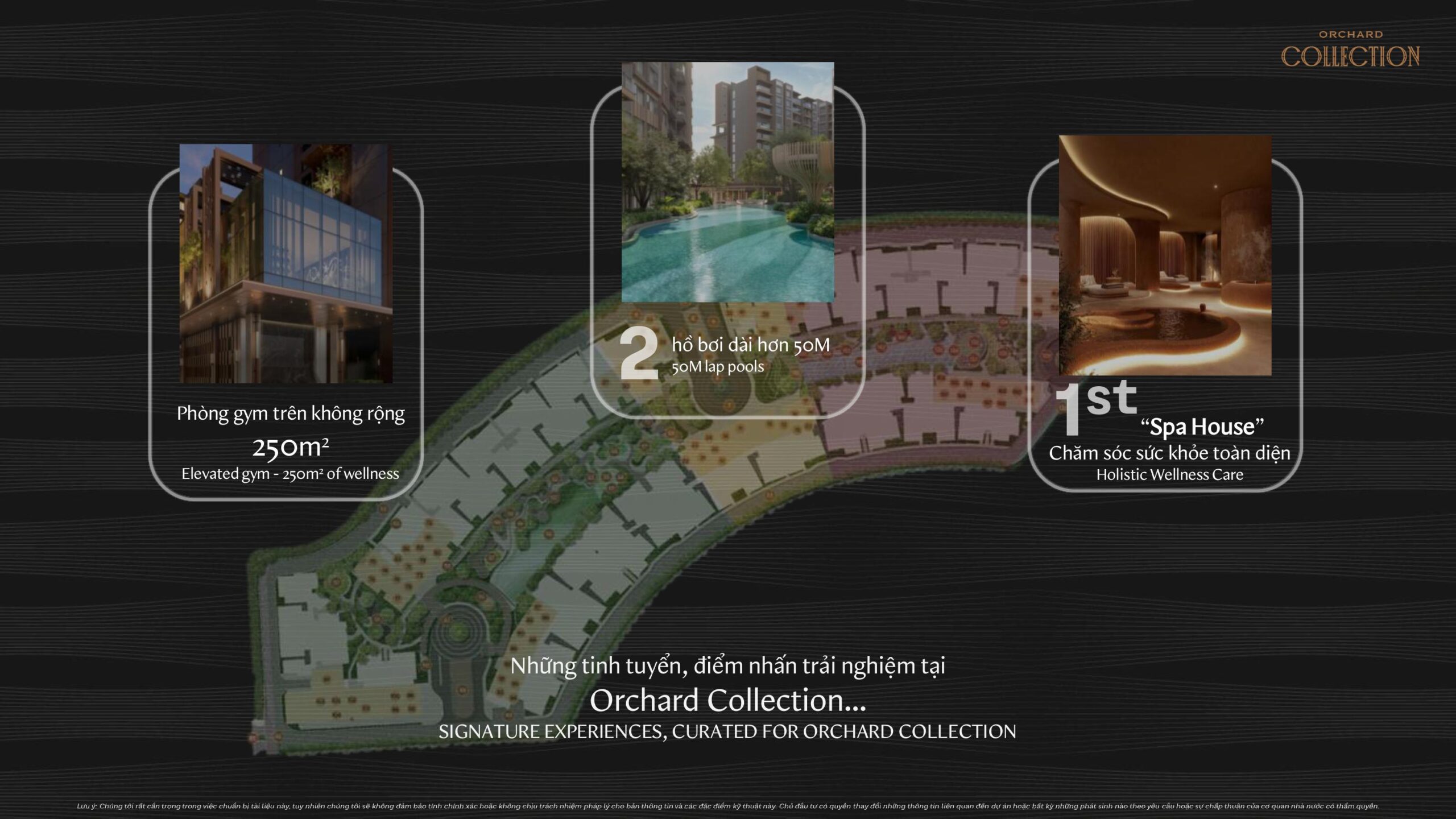 Hệ thống tiện ích tiêu biểu phân khu Orchard Collection dự án Sycamore