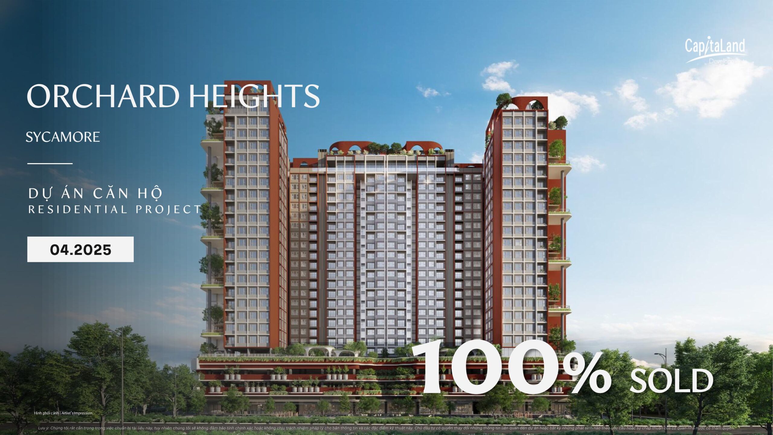 Phân khu Orchard Heights dự án sycamore