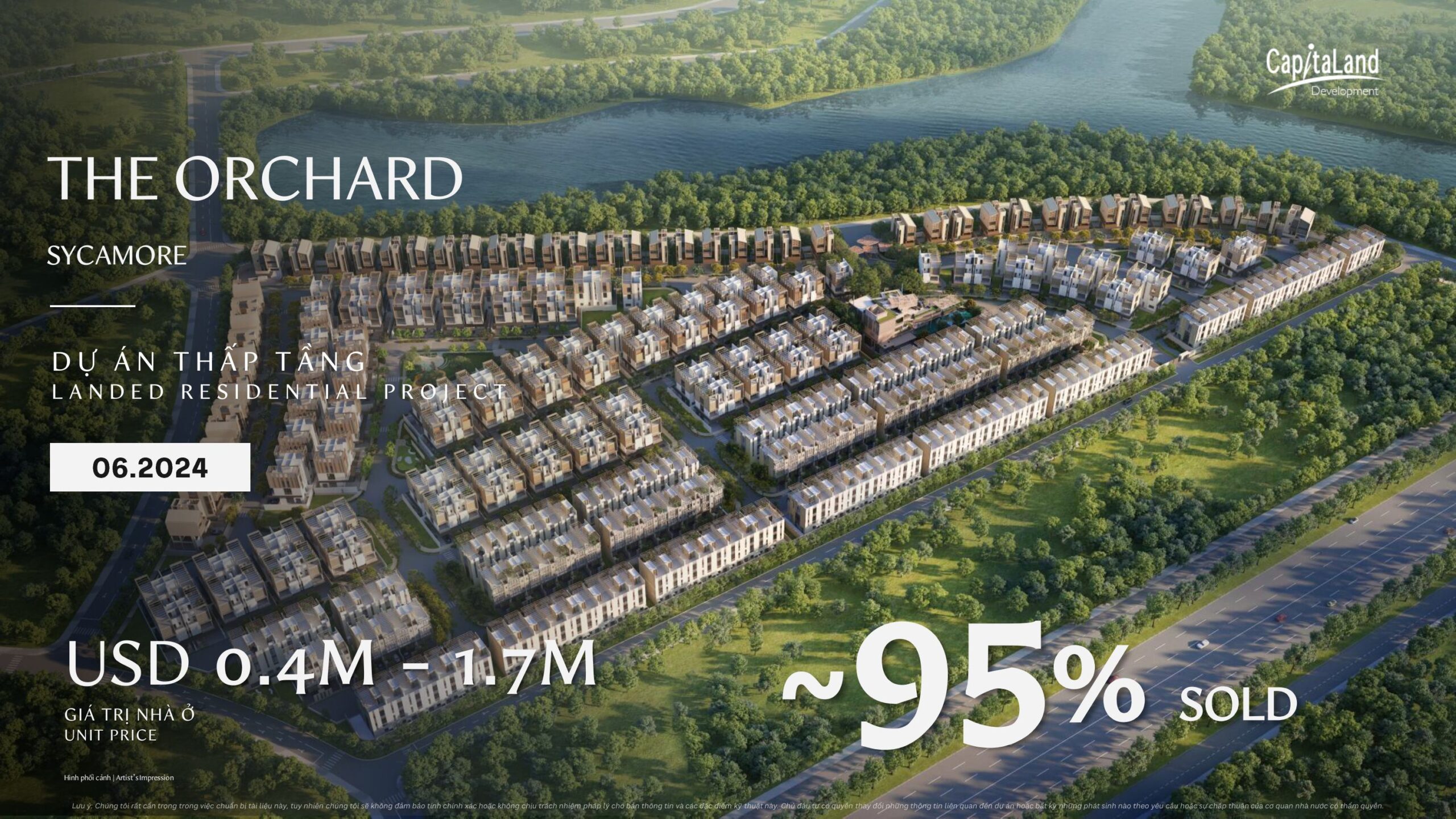 Phân khu The Orchard dự án sycamore