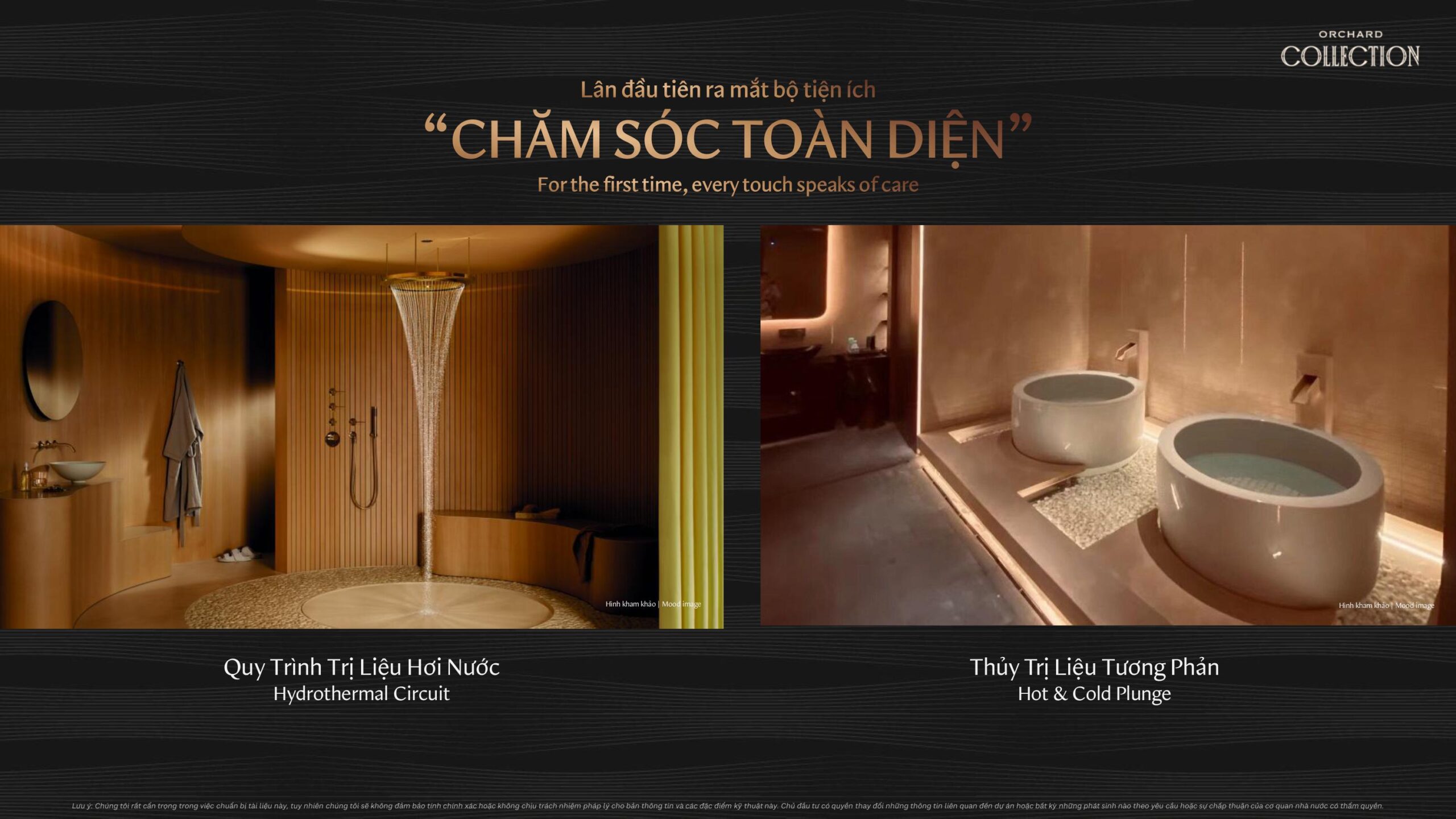 Tiện ích Spa phân khu Orchard Collection dự án Sycamore